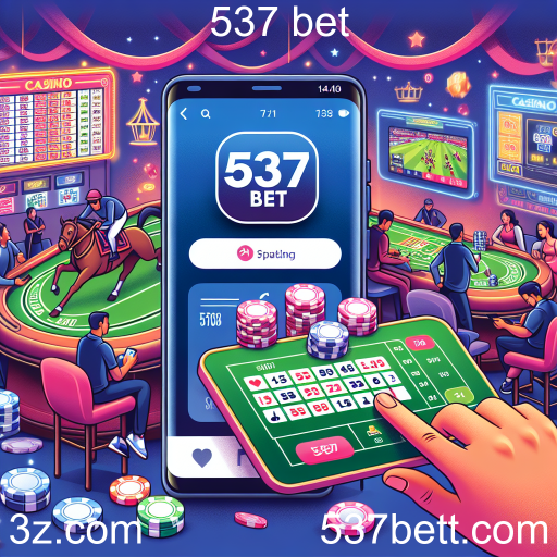 Apostas Móveis: Experiência Premium na 537 Bet